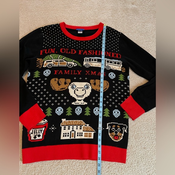 National Lampoons Christmas Vacation - Ugly Christmas Sweater - Size: Medium - Picture 2 of 6